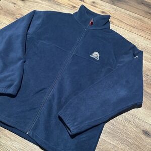 Vintage Pro Player Navy Pittsburgh Panthers Fleece Jacket Men M